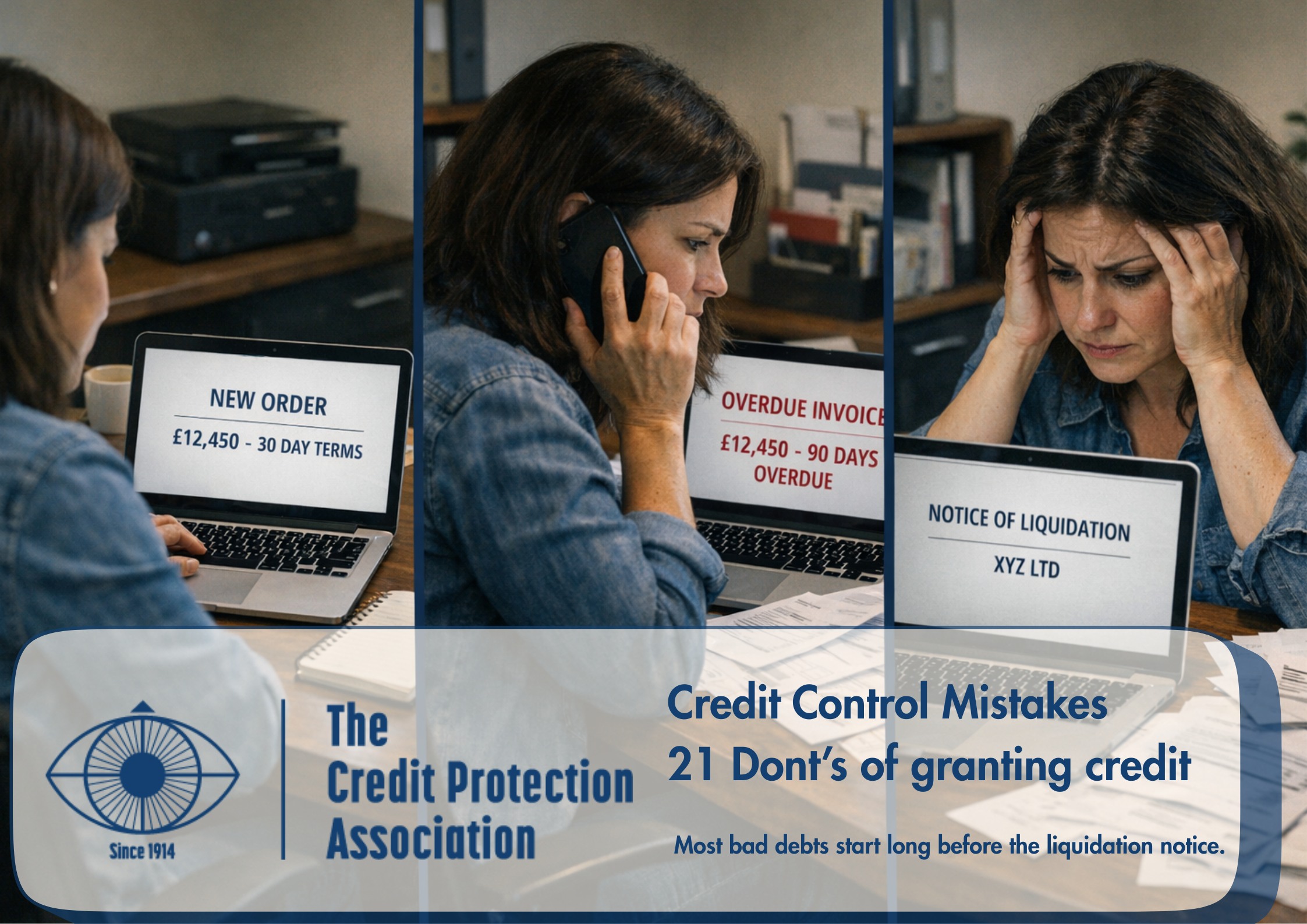 Credit Control Mistakes: The 21 Don’ts of Granting Credit - CPA | The ...